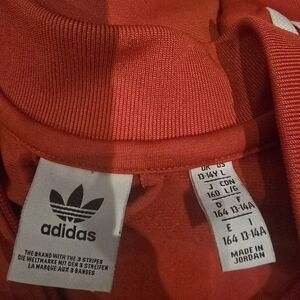 Adidas Vibrant Red Sweatshirt